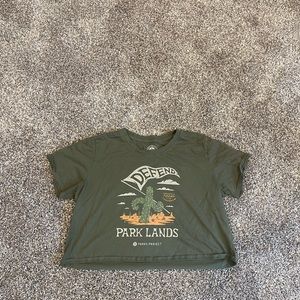 Parks Project crop t-shirt